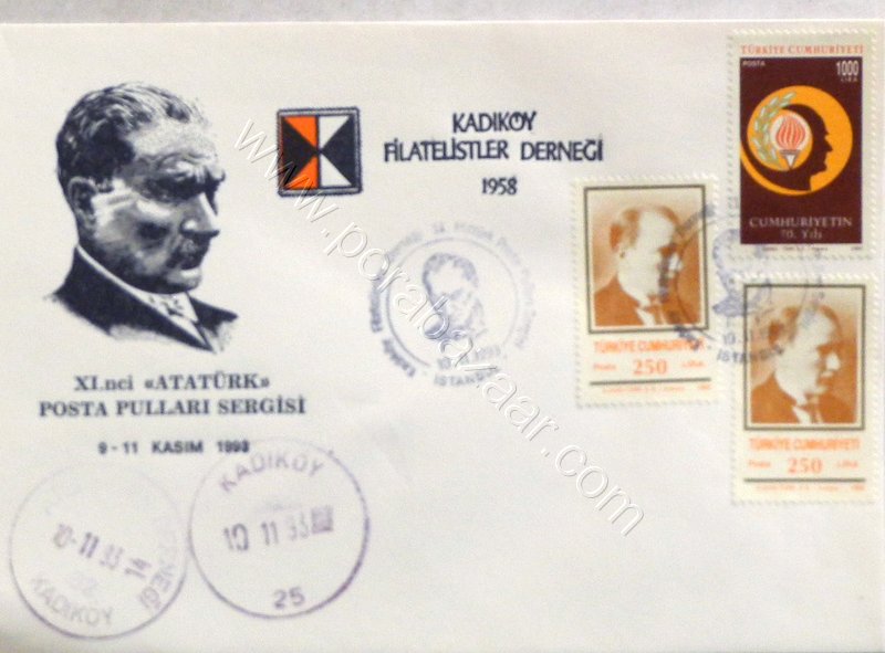 XI Atatürk Posta Pulları Sergisi 1993