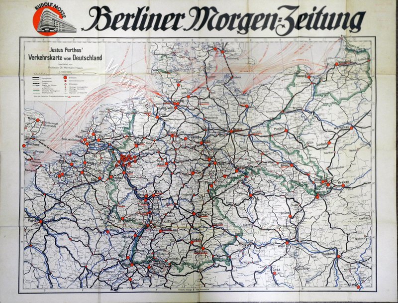 Almanya Trafik Haritası, 1: 1.500.000