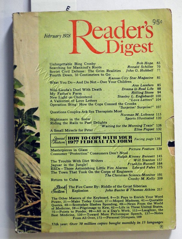Reader's Digest, February 1978