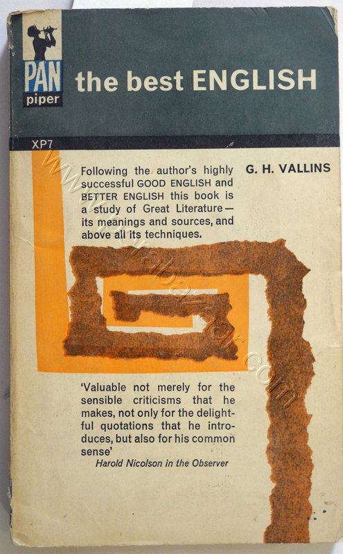 The Best English, G. H. Vallins