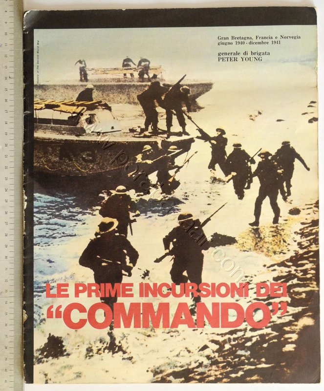 Le Prime Incursioni Dei Commando, Peter Young