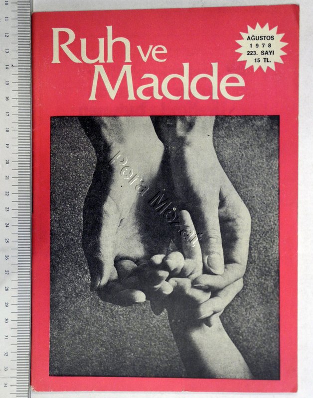 Ruh ve Madde, Sayı: 223, Ağustos 1978