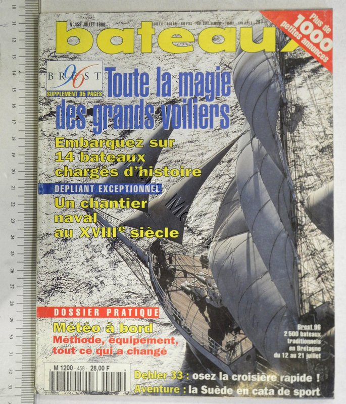Bateaux, Sayı: Jullet 1996