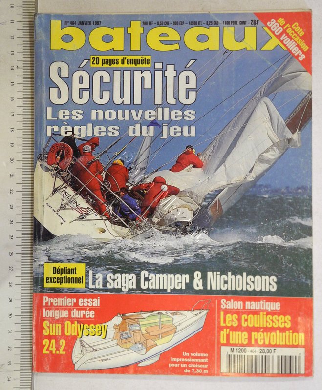 Bateaux, Sayı: Janvier 1987