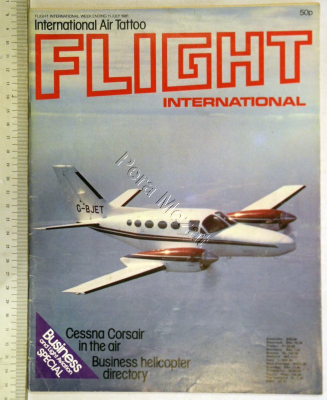 Flight International, Vol. 3766, 11 July 1981