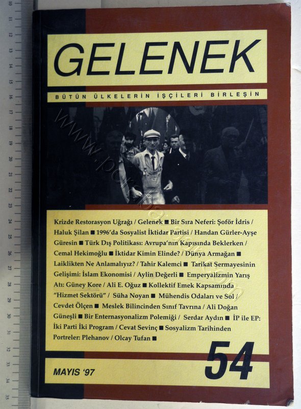 Gelenek, 1997, Sayı 54