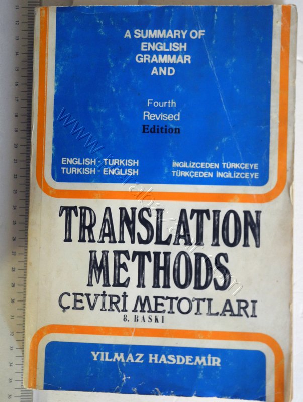 Translation Methods, Yılmaz Hasdemir