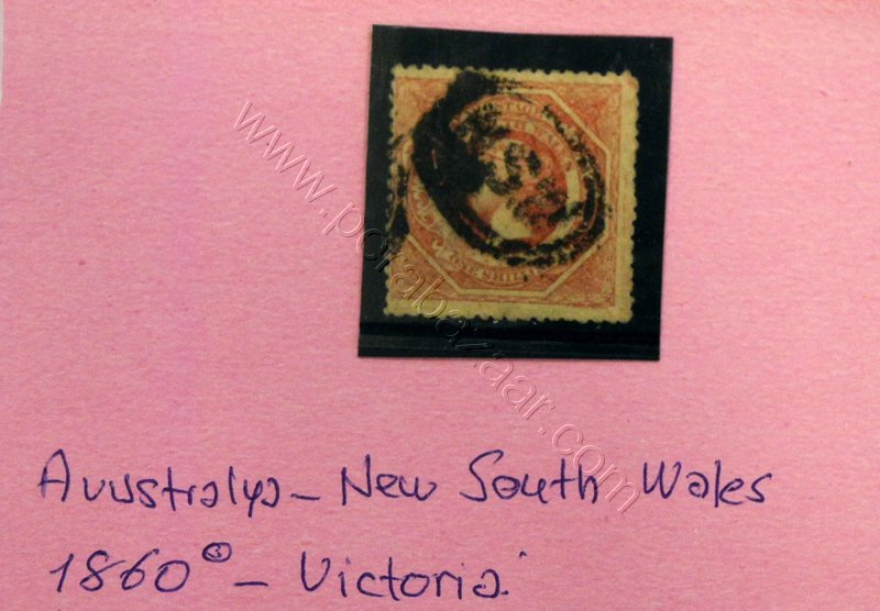 Avustralya new South Wales 1860 Victoria 1 shilling